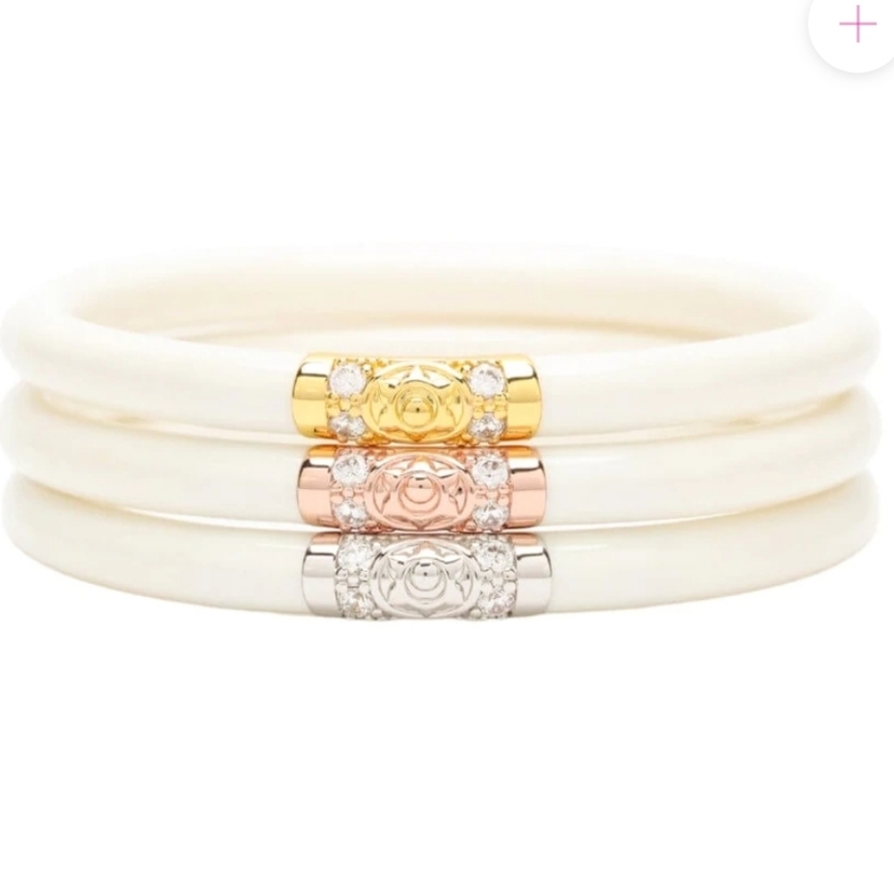 THREE KINGS ALL WEATHER BANGLES® (AWB®) - IVORY